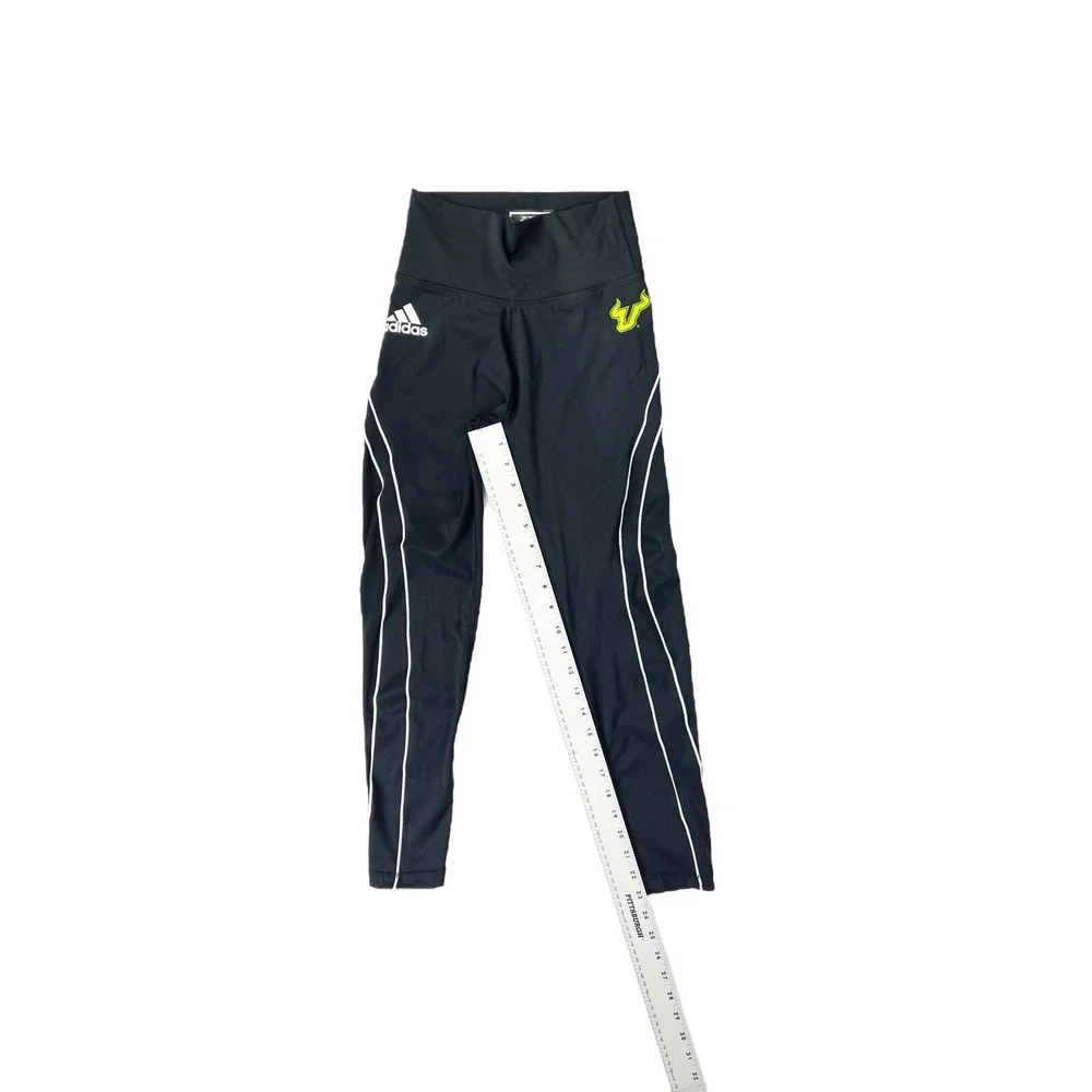 Adidas‎ Primegreen Aeroready Women's Black Leggings USF Bulls Athletics Small